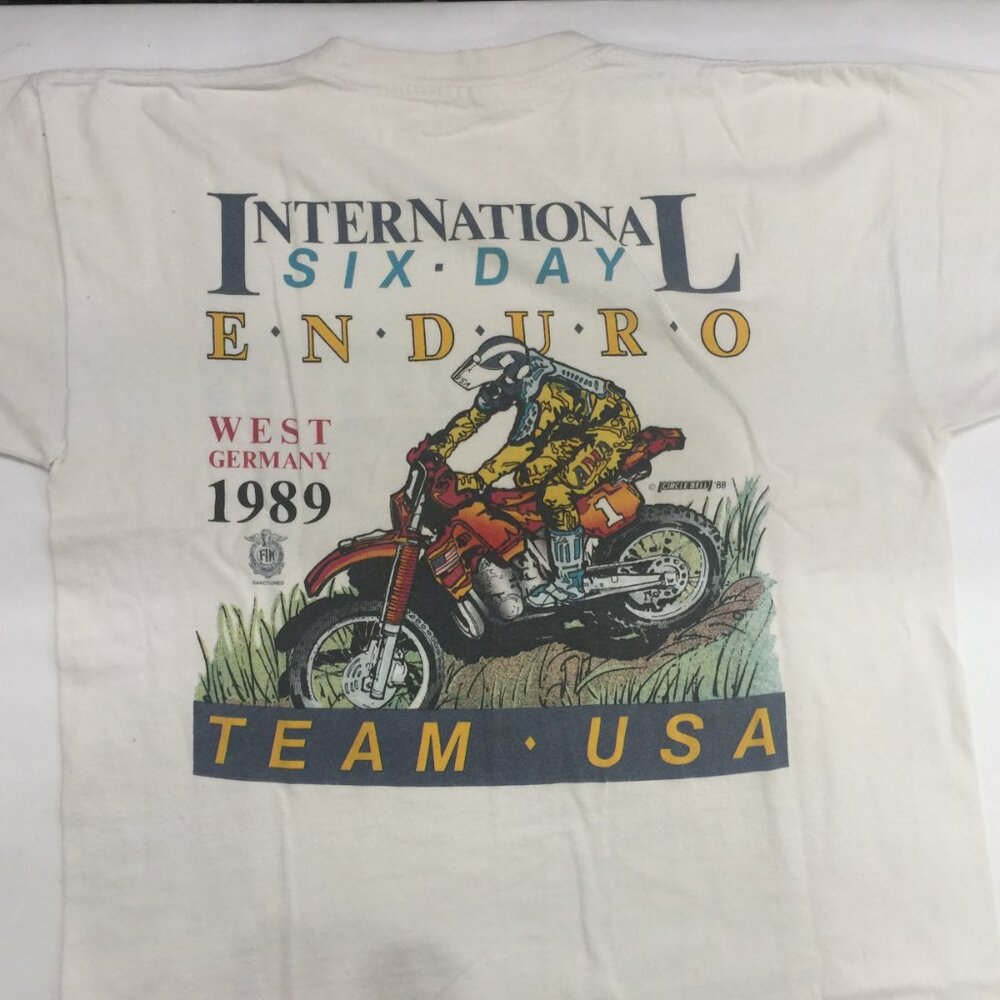 1989 ISDE 6 Days West Germany  Team USA T-Shirt